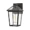Z-Lite Talbot 1 Light Outdoor Wall Sconce, Oil Rubbed Bronze And Seedy 579S-ORB - alternate 2
